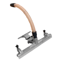 Specjalne mocowanie, praca na mokro i na sucho z elastycznym złączem i z redukcja węża o średnicy 40 mm/50mm